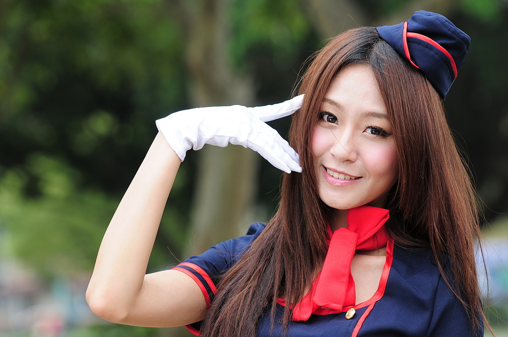 Beautyleg女神-小雪 Winnie-校园制服街拍写真合集 1